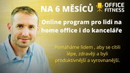 Fyzio cvičební lekce na židli i u ní pro lidi při dlouhodobém sezení za pracovním stolem na 6 měsíců - Voucher:
