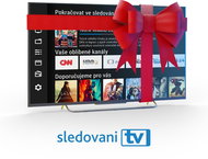 Předplatné televize od SledovaniTV – balíček Základ na 1 rok - Voucher: