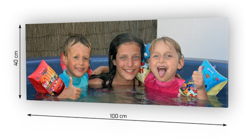 Fotoobraz na plátně 40 x 100 cm - Voucher: - Main image