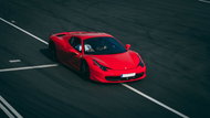 Jízda ve Ferrari 458 Italia na okruhu (polygonu) v Hradci Králové - Voucher: