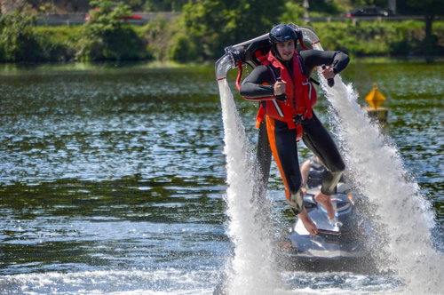 Jetpack - tryskový batoh - 15 min letu - Voucher: - Main image