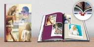 Fotokniha A4 na výšku s potištěnými deskami - 44 stran - Voucher: