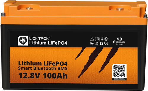LIONTRON LiFePO4 Smart BMS 12.8V 100Ah - Voucher: - Main image
