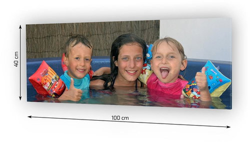 Fotoobraz na plátně 40 x 100 cm - Voucher: - Main image