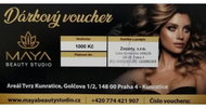 Dárkový voucher Maya Beauty Studio v hodnotě 1 000 Kč - Voucher: