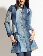 Poukaz na džínový Kabát Desigual - Voucher: