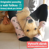 Fotka vašeho miláčka na ponožkách - Voucher: