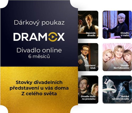 Divadlo online na Dramoxu - půlroční poukaz - Voucher: - Main image