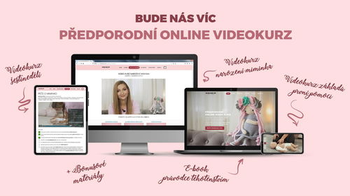 Předporodní online kurz BUDE NÁS VÍC - Voucher: - Hlavní obrázek