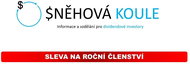 Poukaz na roční členství na vzdělávacím portálu pro investory Sněhová Koule - Voucher:
