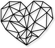 Poukaz na Srdce - geometrický obraz srdce o velikosti formátu A3 - Voucher: