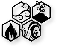 Poukaz na Elementy Života -  dřevěné obrazy o velikosti 4x 22x26 cm - Voucher: