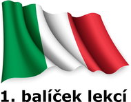 Balíček online lekcí italštiny (lekce 1. až 5.) - Voucher: