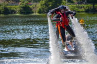 Jetpack - tryskový batoh - 15 min letu - Voucher: