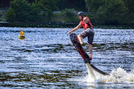 Hoverboard - létání nad vodní hladinou - 15 min letu - Voucher: