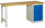Dílenský stůl AXTOR - E105 (1200 × 700 × 840 mm) - Voucher: