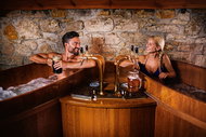 Spa Beerland Prague - beer bath, with unlimited beer consumption, for 2 people in 2 vats - Voucher: