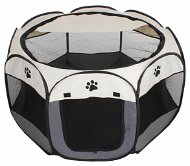 Dog Playpen Merco, Pet Octagonal dog pen white-grey - Ohrádka pro psa