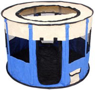 Merco, Pet Round playpen for dogs blue 1 pc - Dog Playpen