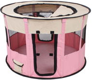 Dog Playpen Merco, Pet Round playpen for dogs pink 1 pc - Ohrádka pro psa