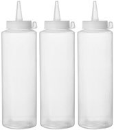 Hendi Dispensing bottles - transparent - 0.7 L - o70x(H)240 mm - Dispensing Bottle