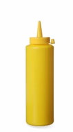 Hendi Dispensing bottles - yellow - 0.7 L - o70x(H)240 mm - Dispensing Bottle