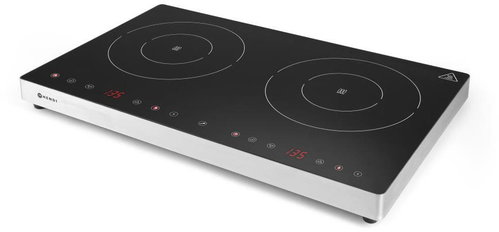 Hendi Double Induction Cooker Display Line - 230V / 3500W - 608x370x(H)61mm - Induction Cooker - Main image