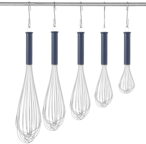 Hendi French whisk with PP handle - blue - L 350 mm - Whisk - Main image