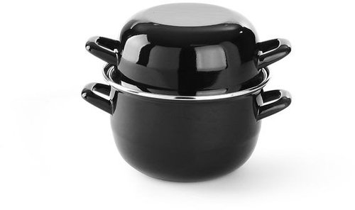 Hendi Mussel pot - with lid - 3 L - o210x(H)200 mm - Pot - Main image