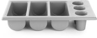 Hendi Zásobník na příbory - grey - 530x325x(H)105 mm - Cutlery Tray