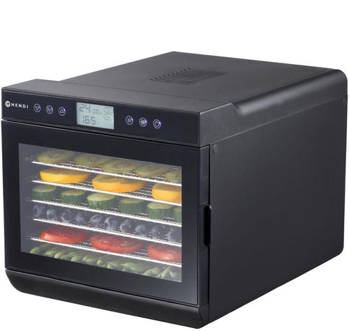 Hendi Kitchen Line Food Dryer - 7 trays - 230V / 500W - 345x450x(H)315 mm - Food Dehydrator - Main image