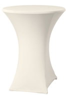 Hendi Potah na barový stůl - cream - o850x(H)1150 mm - Potah