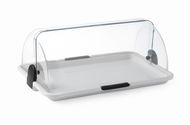 Hendi Rolltop vitrína – 465 × 310 × (H) 190 mm - Podnos