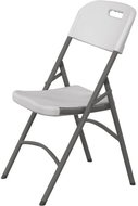 Hendi Cateringová židle - světle šedá - max. nosnost 180 kg. - 540x440x(H)840 mm - Chair