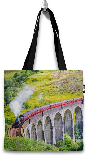 RAINBOW-X Bag Locomotive on the bridge - Shoulder Bag - Main image