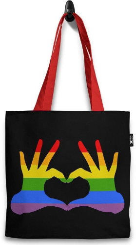 RAINBOW-X Bag LGBT Hands - Shoulder Bag - Main image