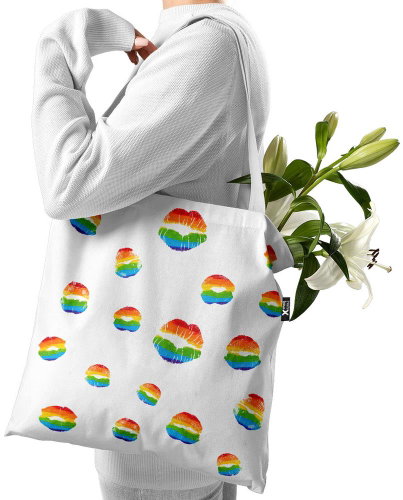 RAINBOW-X Bag LGBT Lips - Shoulder Bag - Main image