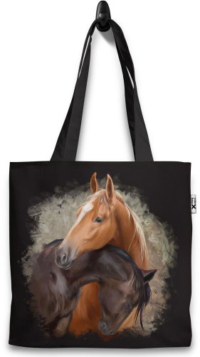 RAINBOW-X Bag Two horses - Shoulder Bag - Main image