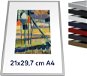THALU Metal Frame 21x29,7cm A4  Black - Photo Frame