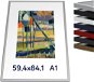 THALU Metal Frame 59,4x84,1 A1cm Black - Photo Frame