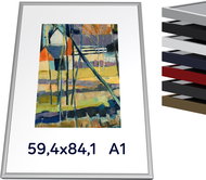 THALU Kovový rám 59,4x84,1 A1 cm Modrá tmavá   - Fotorámeček
