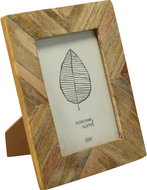 Home Styling Collection Mango wood photo frame Patchwork - Photo Frame