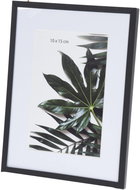 Home Styling Collection Kovový fotorámeček, passe-partout 20,8 × 15,5 × 1 cm, černý - Fotorámeček