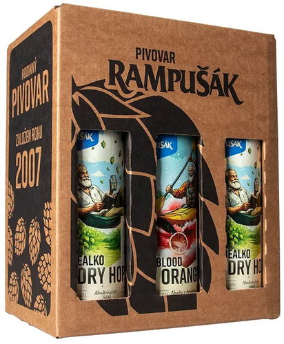 Rampusak Nealco sixpack 6 × 0,5 l - Gift Box - Main image