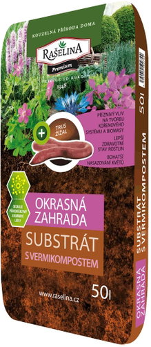 RAŠELINA SOBĚSLAV PREMIUM Substrate with vermicomponent for ornamental garden 50l - Substrate - Main image