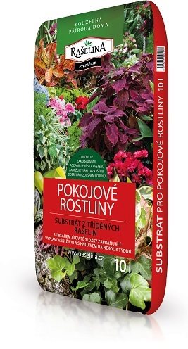 RAŠELINA SOBĚSLAV PREMIUM Substrate for house plants 10l - Substrate - Main image