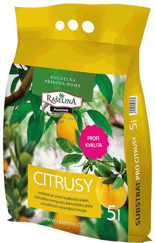 RAŠELINA SOBĚSLAV PREMIUM Substrate for citruses 5l - Substrate - Main image
