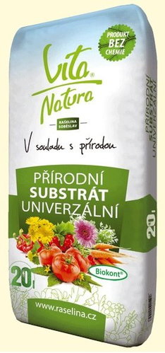 RAŠELINA SOBĚSLAV Vita Natura Natural substrate universal 20l - Substrate - Main image