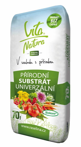 RAŠELINA SOBĚSLAV Vita Natura Natural substrate universal 70l - Substrate - Main image