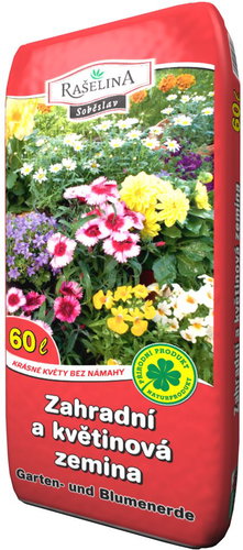 RAŠELINA SOBĚSLAV Garden and flower soil 60l - Substrate - Main image
